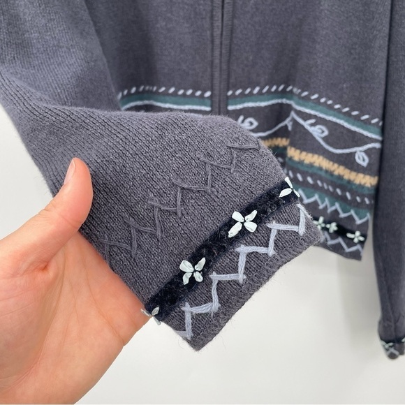 Woolrich Blue Zipper Front Jacket - Picture 5 of 12